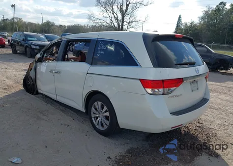 2015 Honda Odyssey Ex-L из США, поврежденный, VIN 5FNRL5H6XFB057000